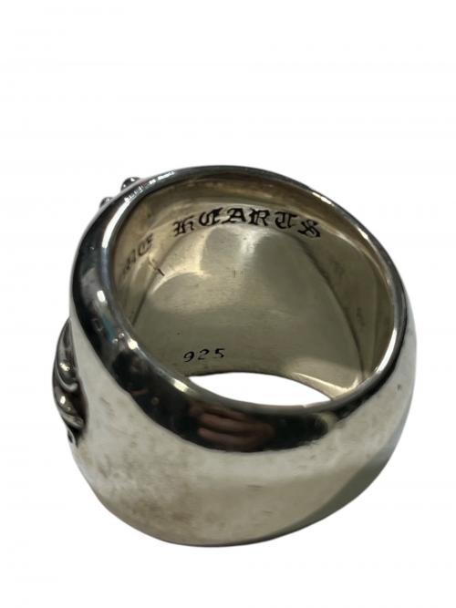 CHROME HEARTS（クロムハーツ）CHROME HEARTS (クロムハーツ) Classic Oval Cross Ring シルバー サイズ:24.5の古着・服飾アイテム