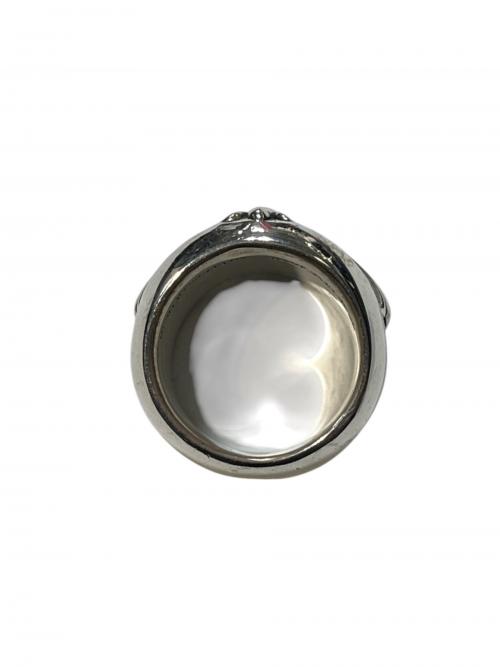 CHROME HEARTS（クロムハーツ）CHROME HEARTS (クロムハーツ) Classic Oval Cross Ring シルバー サイズ:24.5の古着・服飾アイテム