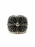 CHROME HEARTS（クロムハーツ）の古着「Classic Oval Cross Ring」｜シルバー