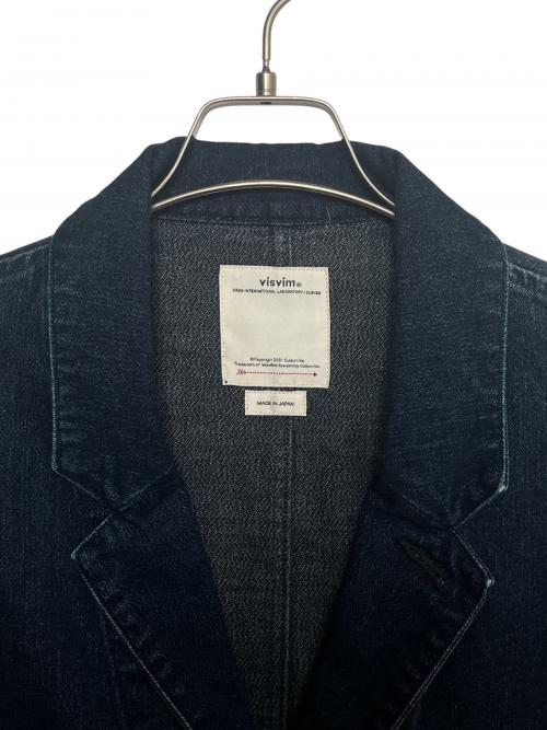 VISVIM（ビズビム）VISVIM (ビズビム) HAMMONS CHORE JKT DMGD ネイビー サイズ:3の古着・服飾アイテム
