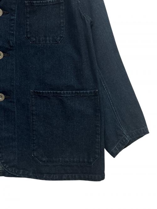 VISVIM（ビズビム）VISVIM (ビズビム) HAMMONS CHORE JKT DMGD ネイビー サイズ:3の古着・服飾アイテム