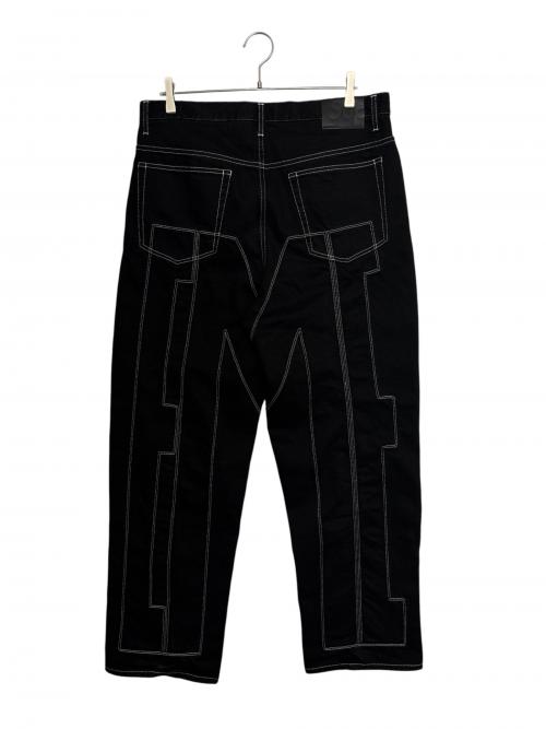 SUPREME（シュプリーム）SUPREME (シュプリーム) Inset Spellout Baggy Jean ブラック サイズ:32の古着・服飾アイテム
