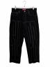 SUPREME（シュプリーム）の古着「Inset Spellout Baggy Jean」｜ブラック