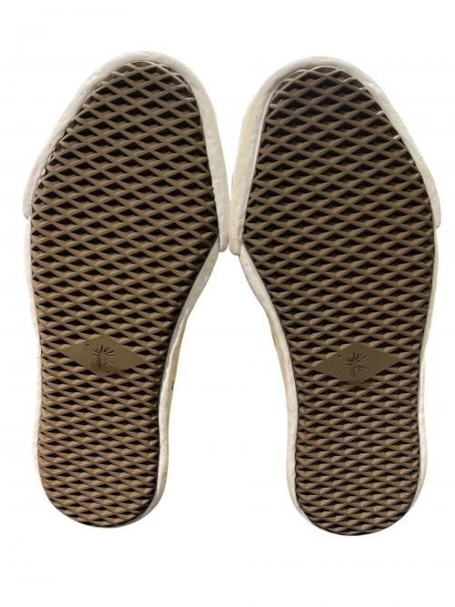 Maison MIHARA YASUHIRO（メゾン ミハラ ヤスヒロ）Maison MIHARA YASUHIRO (メゾン ミハラ ヤスヒロ) BAKER OG Sole Sticker Printed Canvas Low-top Sneaker イエロー サイズ:47 未使用品の古着・服飾アイテム