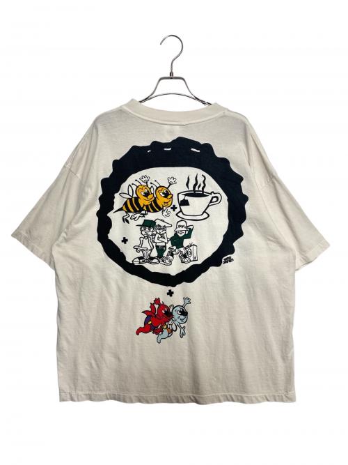 SAINT MICHAEL（セントマイケル）SAINT MICHAEL (セントマイケル) 26SS BTB SS T-SHIRT ( ビーティービー ショートスリーブ ティーシャツ ) ホワイト サイズ:XLの古着・服飾アイテム