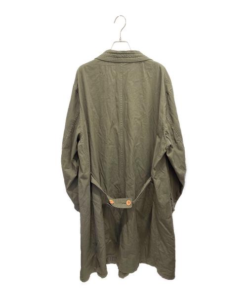KOLOR（カラー）KOLOR (カラー) MULTI STITCH LAPEL COAT マルチステッチ ラペル コート  オリーブ サイズ:3の古着・服飾アイテム