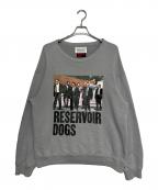 WACKO MARIA×RESERVOIR DOGSワコマリア×レザボアドッグス）の古着「MIDDLE WEIGHT CREW NECK SWEAT SHIRT」｜グレー