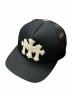 Chrome Hearts（クロムハーツ）の古着「Triple Cross Trucker Cap」｜ブラック×ホワイト