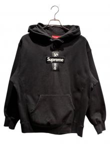 SUPREME（シュプリーム）の古着「Cross Box Logo Hooded」｜ブラック
