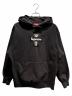 SUPREME（シュプリーム）の古着「Cross Box Logo Hooded」｜ブラック