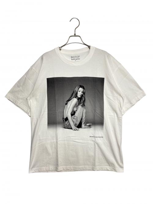 BIOTOP（ビオトープ）BIOTOP (ビオトープ) 26SS Photo T-shirts ホワイト サイズ:XLの古着・服飾アイテム