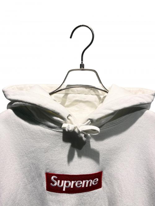 SUPREME（シュプリーム）SUPREME (シュプリーム) Box Logo Hooded Sweatshirt ホワイト サイズ:Mの古着・服飾アイテム