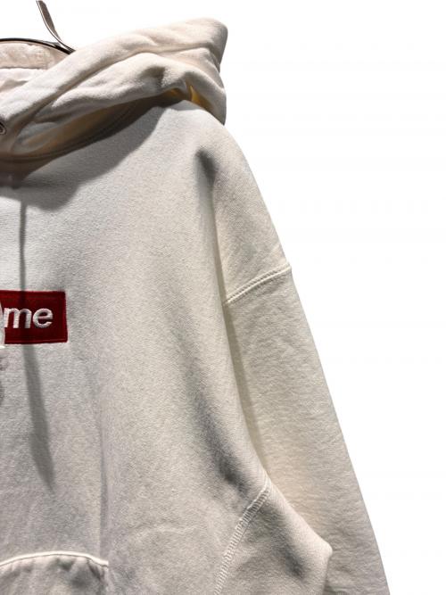 SUPREME（シュプリーム）SUPREME (シュプリーム) Box Logo Hooded Sweatshirt ホワイト サイズ:Mの古着・服飾アイテム