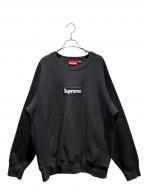 SUPREMEシュプリーム）の古着「Box Logo Crewneck Sweatshirt」｜ブラック