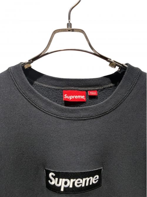 SUPREME（シュプリーム）SUPREME (シュプリーム) Box Logo Crewneck Sweatshirt ブラック サイズ:Lの古着・服飾アイテム