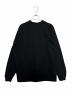 STONE ISLAND (ストーンアイランド) Cotton sweatshirt double collar raglan sleeves ブラック サイズ:L：40000円