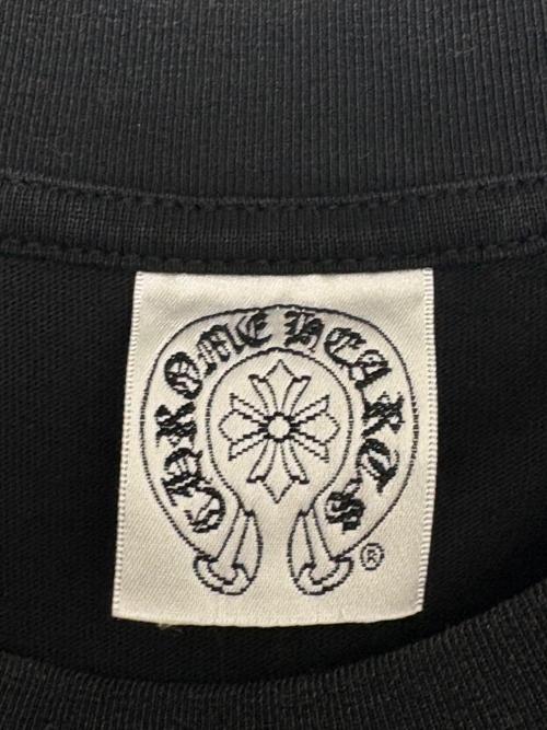 CHROME HEARTS（クロムハーツ）CHROME HEARTS (クロムハーツ) Flame Crosses Longsleeve ブラック サイズ:XLの古着・服飾アイテム