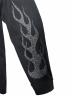 中古・古着 CHROME HEARTS (クロムハーツ) Flame Crosses Longsleeve ブラック サイズ:XL：150000円