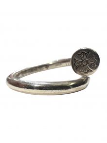 CHROME HEARTS（クロムハーツ）の古着「NAIL FLAT ネイルフラットリング」｜シルバー