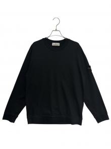 STONE ISLAND（ストーンアイランド）の古着「ロゴワッペンロングカットソー」｜ブラック