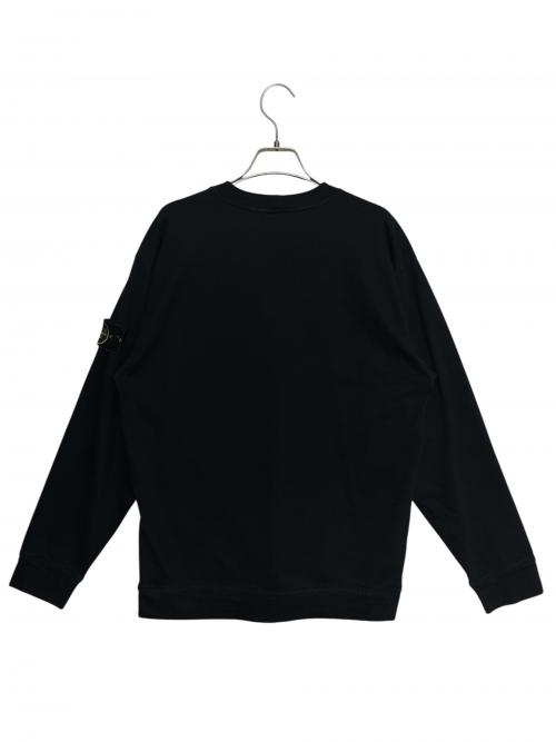 STONE ISLAND（ストーンアイランド）STONE ISLAND (ストーンアイランド) ロゴワッペンロングカットソー ブラック サイズ:Mの古着・服飾アイテム