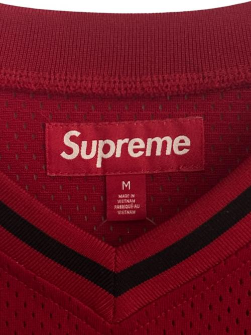 SUPREME（シュプリーム）Supreme (シュプリーム) SPITFIRE (スピットファイア) Football Jersey ( フットボール ジャージ ) レッド サイズ:Mの古着・服飾アイテム