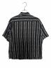 Supreme (シュプリーム) Old English Stripe Silk S/S Shi0rt ( オールド イングリッシュ ストライプ シルク ショートスリーブ シャツ ) ブラック×ホワイト サイズ:M：35000円