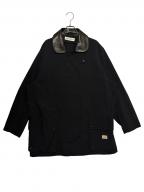 OUR LEGACY×stussyアワーレガシー×ステューシー）の古着「Work Shop Raglan Car Coat」｜ブラック