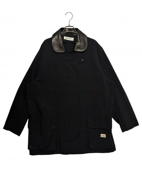 OUR LEGACY（アワーレガシー）OUR LEGACY (アワーレガシー) stussy (ステューシー) Work Shop Raglan Car Coat ブラック サイズ:Sの古着・服飾アイテム