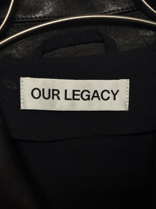 OUR LEGACY（アワーレガシー）OUR LEGACY (アワーレガシー) stussy (ステューシー) Work Shop Raglan Car Coat ブラック サイズ:Sの古着・服飾アイテム