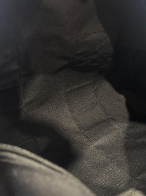 COMME des GARCONS HOMME PLUS（コムデギャルソンオムプリュス）COMME des GARCONS HOMME PLUS (コムデギャルソンオムプリュス) ナイロンキャンバスBAG  ブラックの古着・服飾アイテム