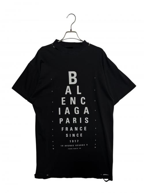 BALENCIAGA（バレンシアガ）BALENCIAGA (バレンシアガ) Oversized T-Shirt ブラック サイズ:Lの古着・服飾アイテム