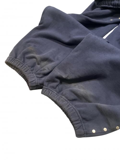 AFB（エーエフビー）AFB (エーエフビー) STUDDED BAGGY SWEAT PANTS ネイビー サイズ:XLの古着・服飾アイテム