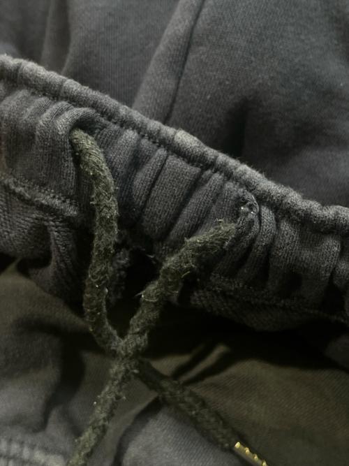 AFB（エーエフビー）AFB (エーエフビー) STUDDED BAGGY SWEAT PANTS ネイビー サイズ:XLの古着・服飾アイテム