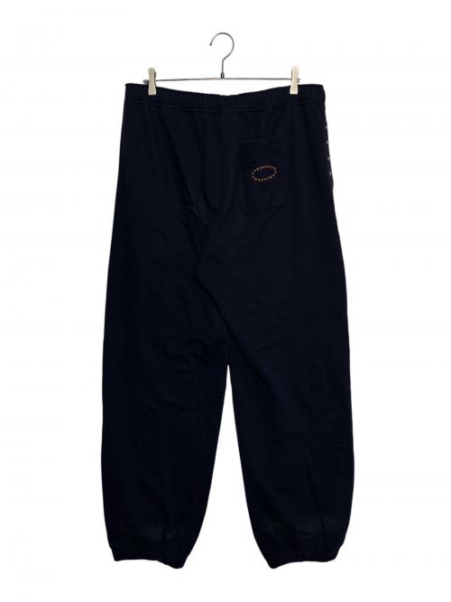 AFB（エーエフビー）AFB (エーエフビー) STUDDED BAGGY SWEAT PANTS ネイビー サイズ:XLの古着・服飾アイテム
