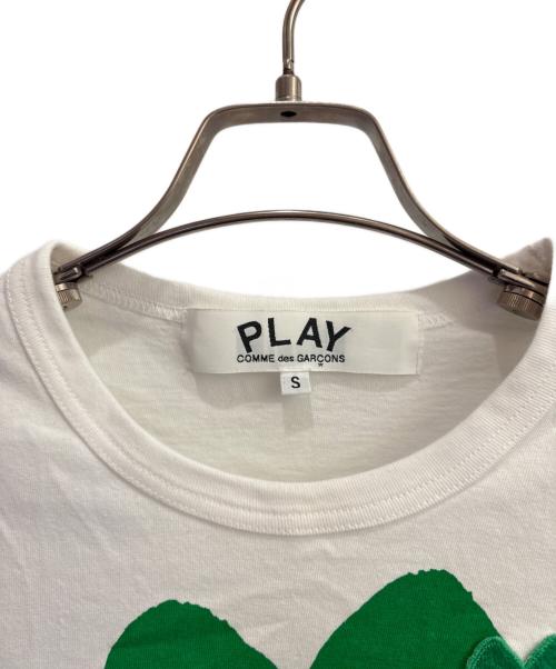 PLAY COMME des GARCONS（プレイコムデギャルソン）PLAY COMME des GARCONS (プレイコムデギャルソン) カットソー ホワイト サイズ:Sの古着・服飾アイテム
