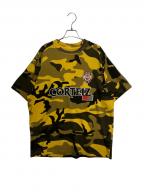 Corteizコーテイズ）の古着「JPN RAGLAN JERSEY TEE」｜イエロー×ブラック