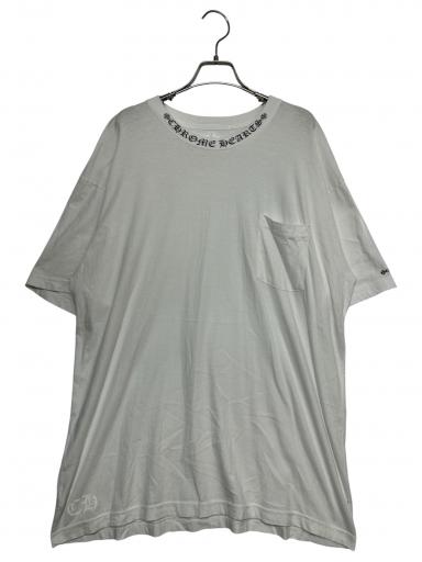 中古・古着通販】CHROME HEARTS (クロムハーツ) Neck Logo S/S T-Shirt