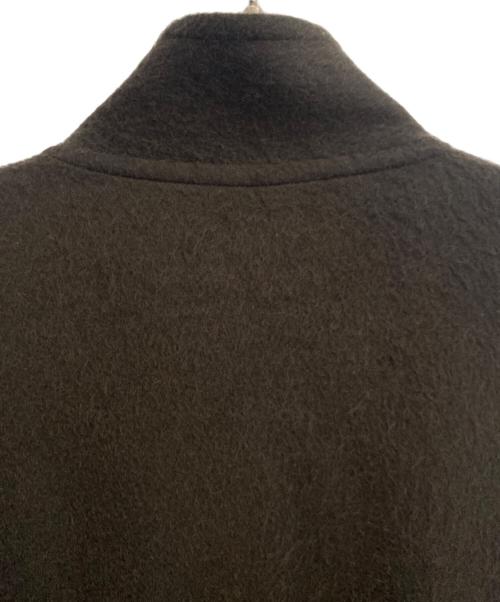 AURALEE（オーラリー）AURALEE (オーラリー) BABY CAMEL FLANNEL ZIP BLOUSON ブラウン サイズ:5の古着・服飾アイテム