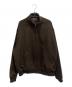 AURALEE（オーラリー）の古着「BABY CAMEL FLANNEL ZIP BLOUSON」｜ブラウン