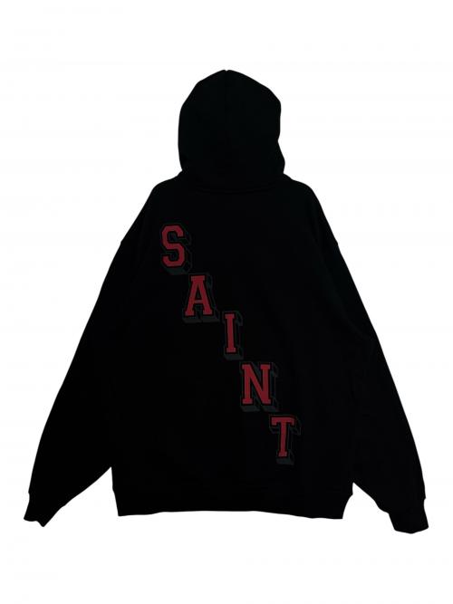 SAINT MICHAEL（セントマイケル）SAINT MICHAEL (セントマイケル) JORDAN BRAND (ジョーダン ブランド) 26SS MJ SM FLC HOODIE ブラック サイズ:XLの古着・服飾アイテム