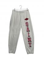 SAINT MICHAEL×JORDAN BRANDセントマイケル×ジョーダン ブランド）の古着「MJ SM FLC PANT」｜ホワイト