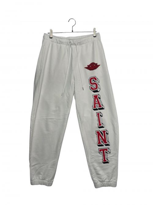 SAINT MICHAEL（セントマイケル）SAINT MICHAEL (セントマイケル) JORDAN BRAND (ジョーダン ブランド) MJ SM FLC PANT ホワイト サイズ:Mの古着・服飾アイテム