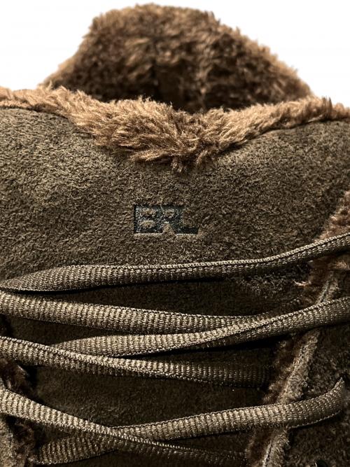 ERL（イーアールエル）ERL (イーアールエル) Suede Vamp Skate Sneaker ブラウン サイズ:11 未使用品の古着・服飾アイテム
