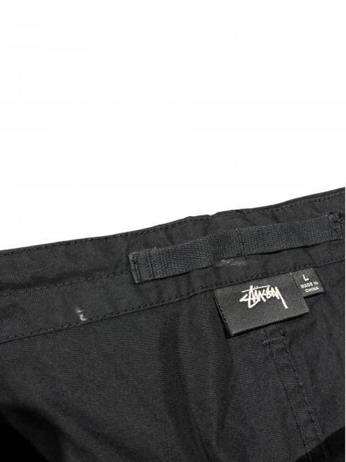 stussy（ステューシー）stussy (ステューシー) Nyco Surplus Pant ブラック サイズ:Lの古着・服飾アイテム