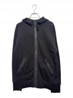 C.P COMPANYシーピーカンパニー）の古着「Goggle Zip Up Hoodie」｜ブラック