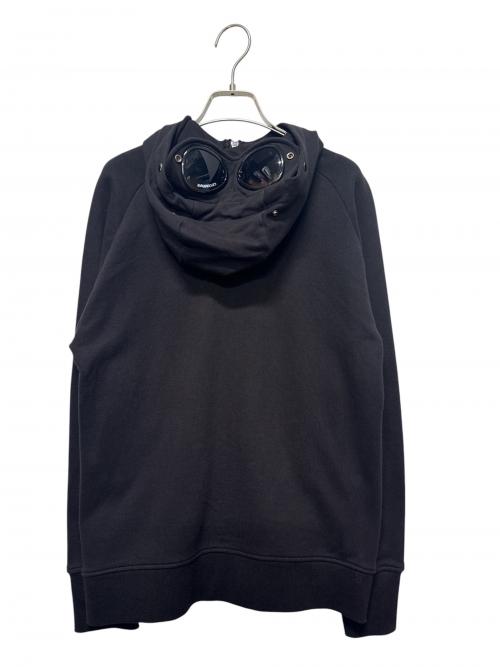 C.P COMPANY（シーピーカンパニー）C.P COMPANY (シーピーカンパニー) Goggle Zip Up Hoodie ブラック サイズ:XSの古着・服飾アイテム