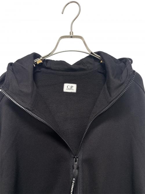 C.P COMPANY（シーピーカンパニー）C.P COMPANY (シーピーカンパニー) Goggle Zip Up Hoodie ブラック サイズ:XSの古着・服飾アイテム