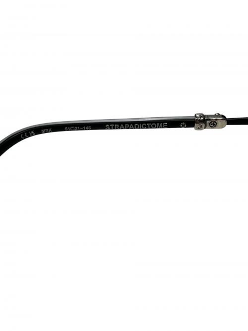 CHROME HEARTS（クロムハーツ）CHROME HEARTS (クロムハーツ) strapadictome ブラック サイズ:51□21 148の古着・服飾アイテム
