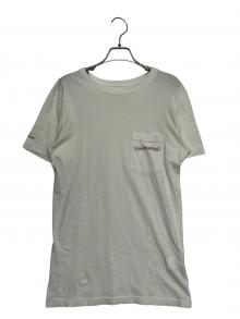 CHROME HEARTS（クロムハーツ）の古着「Horseshoe Scroll Label Pocket T-Shirt」｜ホワイト